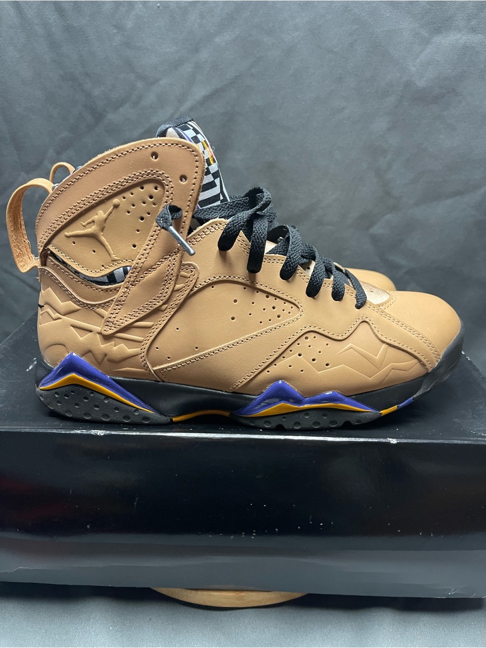 Jordan 7 VII Retro Ugly Sweater Nothing But Net Sneakers - Size 8.5